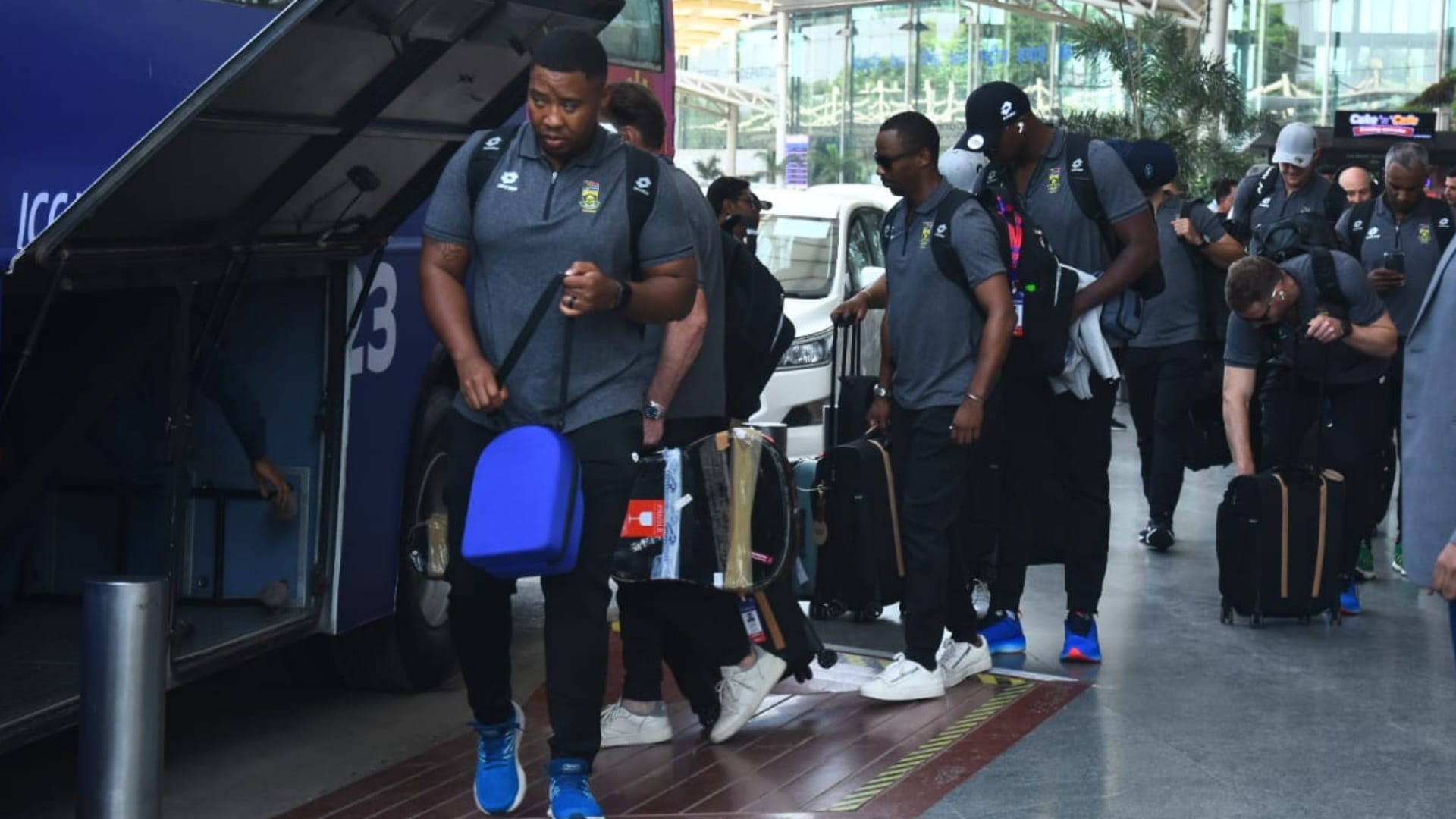 World Cup 2023: South Africa cricket team arrived Lukcnow.