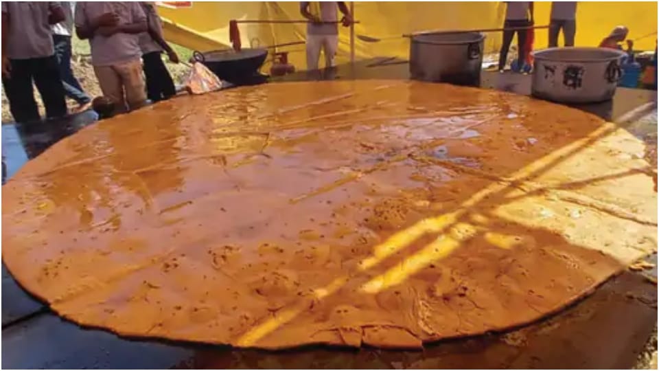 World largest roti of 207 kg flour made in Bhilwara Rajasthan Hindi news