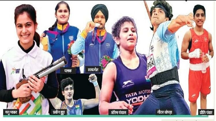 Haryana players filled their bags with medals, flight of success in Asiad from land of Khelo India