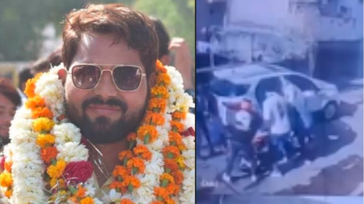MP News: Sarpanch shot dead in broad daylight in Gwalior, attack happened out of rivalry