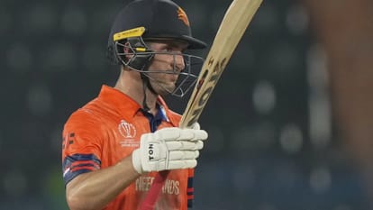 World Cup New Zealand beats Netherlands by 99 runs Mitchell Santner creates history by taking five wickets