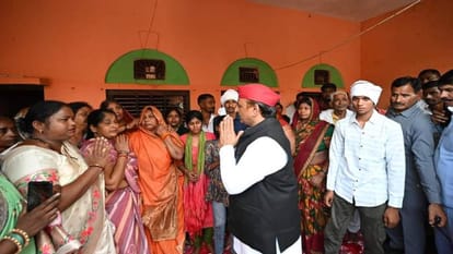 Akhilesh Yadav reached Mainpuri once again raised issue of caste census