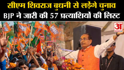 BJP Candidate List: BJP released another list, from where will CM Shivraj contest elections?