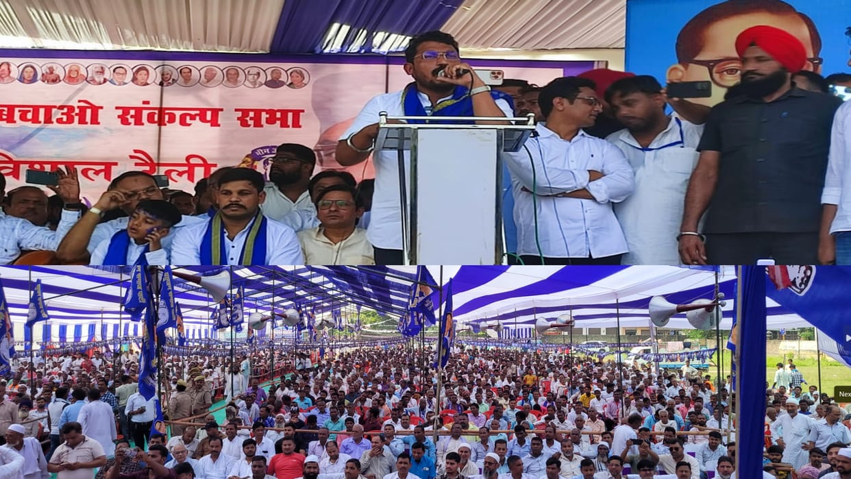 Chandrashekhar Azad targeted PM Modi in Bijnor, said that he does not answer public questions