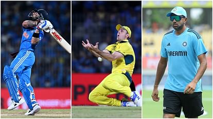 World Cup 2023, IND vs AUS: When Virat Kohli given lifeline  Ashwin stood at one place throughout match, Rohit