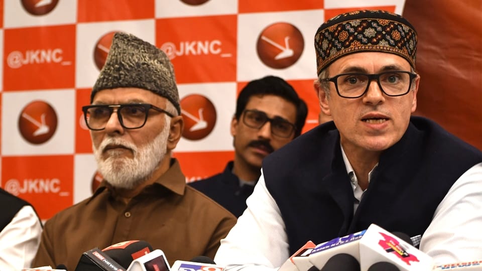 omar abdullah said If situation is like this in future we cannot win