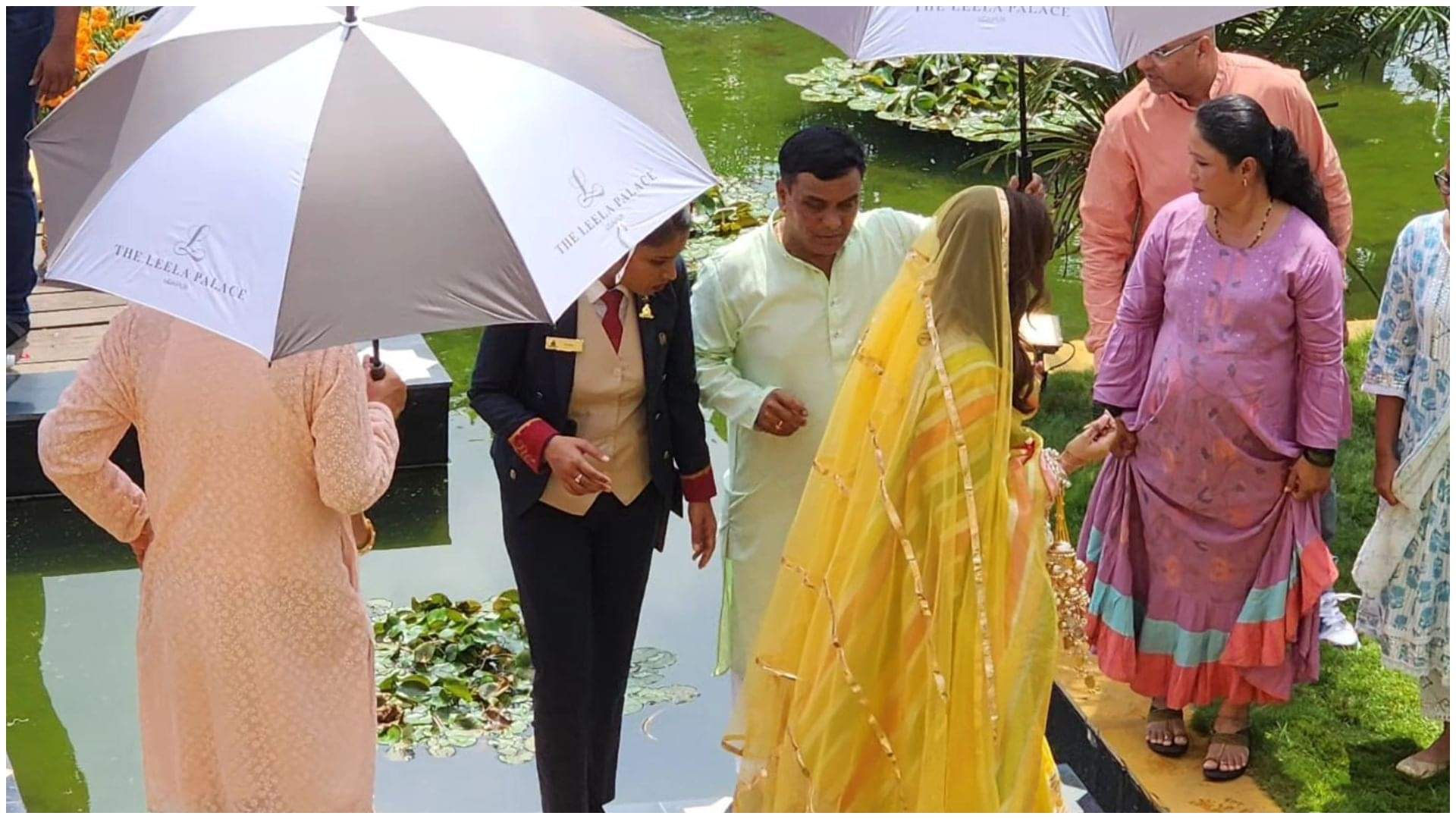 Parineeti Chopra Raghav Chadha Pre Wedding Unseen photos from Sufi night haldi and choora ceremony goes Viral