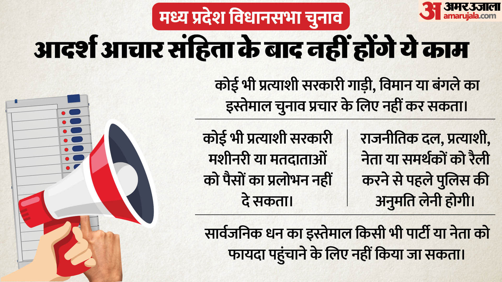 मध्यप्रदेश सहित पांच राज्यों में चुनावों की तारीख का एलान