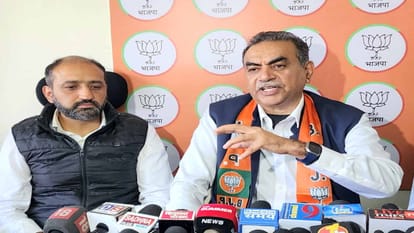 Shimla News: संजय टंडन बोले- देश में चल रही तुष्टीकरण की राजनीति, राज्य में कानून व्यवस्था चरमराई Sanjay Tandon said Appeasement politics going on in the country, law and order situation in the state has col