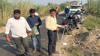 Revenue team removed illegal encroachment on government land