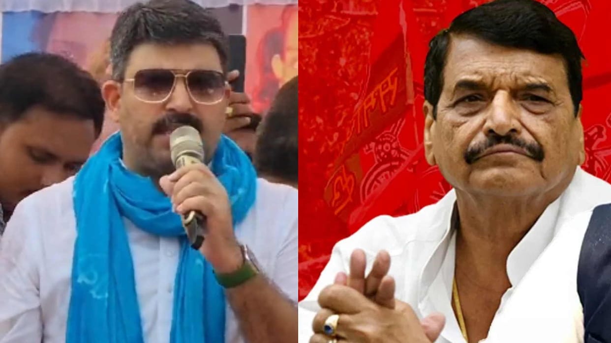 Deoria mass murder BJP MLA Shalabh Mani and Shivpal Yadav clashed with each other