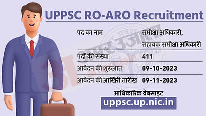 UPPSC RO ARO Samiksha Adhikari Sahayak Samiksha Adhikari Recruitment 2023 Apply Online at uppsc.up.nic.in