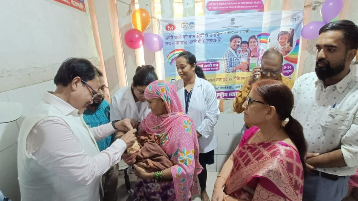 Last phase of Mission Indradhanush begins in varanasi children and pregnant women will be vaccinated