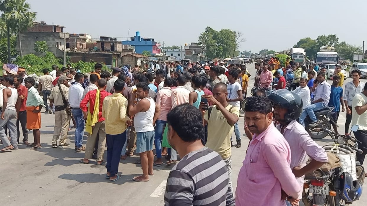 Young man going to hospital on bike for treatment died in road accident in Gaya