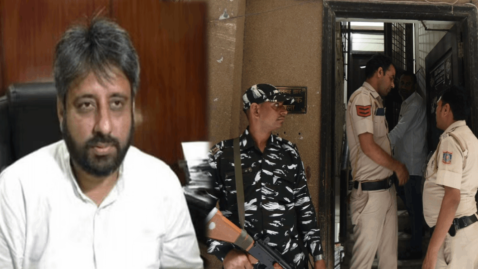 Money Laundering Case: ED raids premises of AAP MLA Amanatullah Khan in Delhi News in Hindi