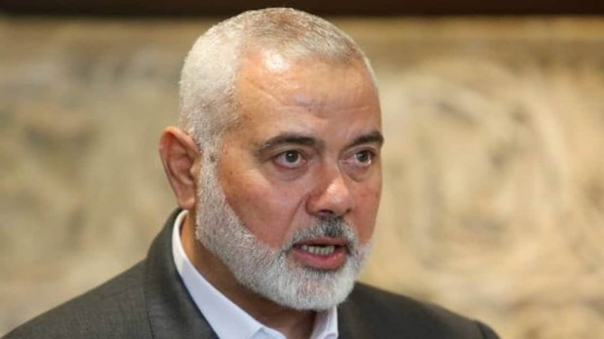 Israel Hamas War IDF missile Hamas chief Haniyeh Gaza House