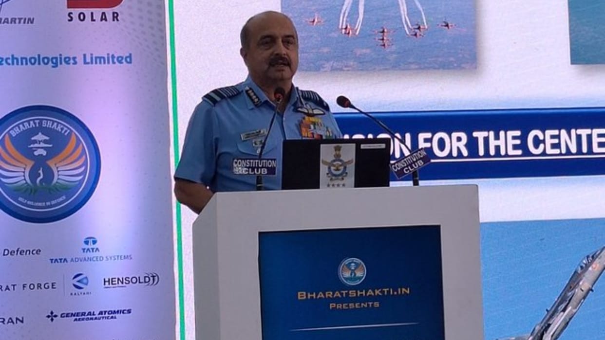 Air Chief said the vision of the IAF for the centenary decade is to keep pace with the technological visa