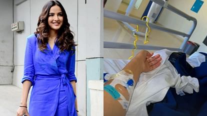 Jasmin Bhasin admitted Hospital