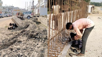 Naukain Deoria Bypass Road Endure dust cloud for 6 months wait for running fast will end