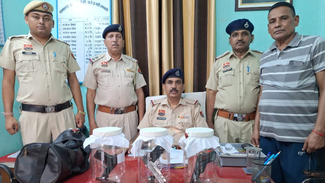 Weapons found in Ahmedabad-Jammu Tawi Express in Dabwali of Sirsa