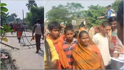 Bihar News: सरकार बिजली उपलब्धता पर पीठ ठोक रही, लोग सड़क पर इसके लिए हंगामा कर रहे; समस्तीपुर में बवाल People protested by blocking road regarding problem of electricity and water logging in Samastipur
