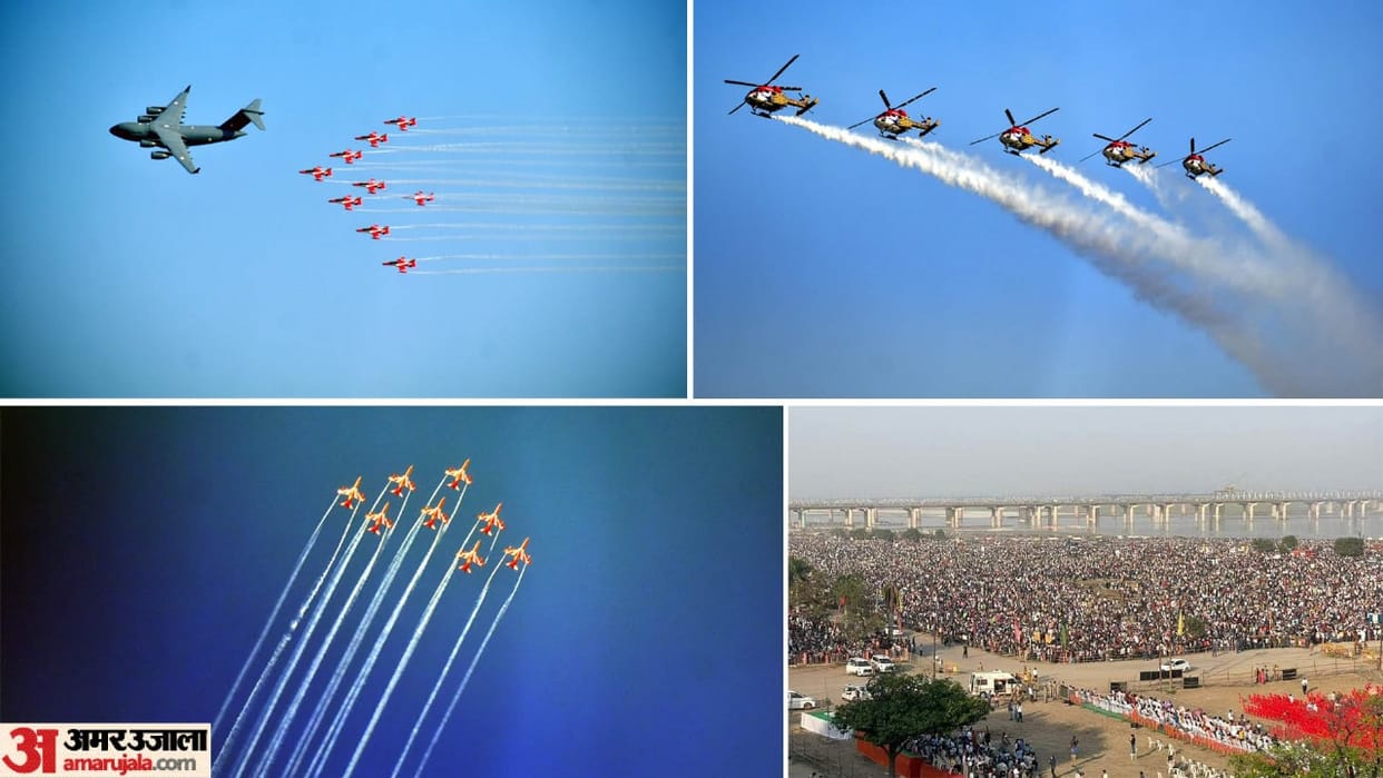 Prayagraj Air Show Air Force saluted crowd gathered on Sangam 25 lakh watched air show Thank you Prayagraj