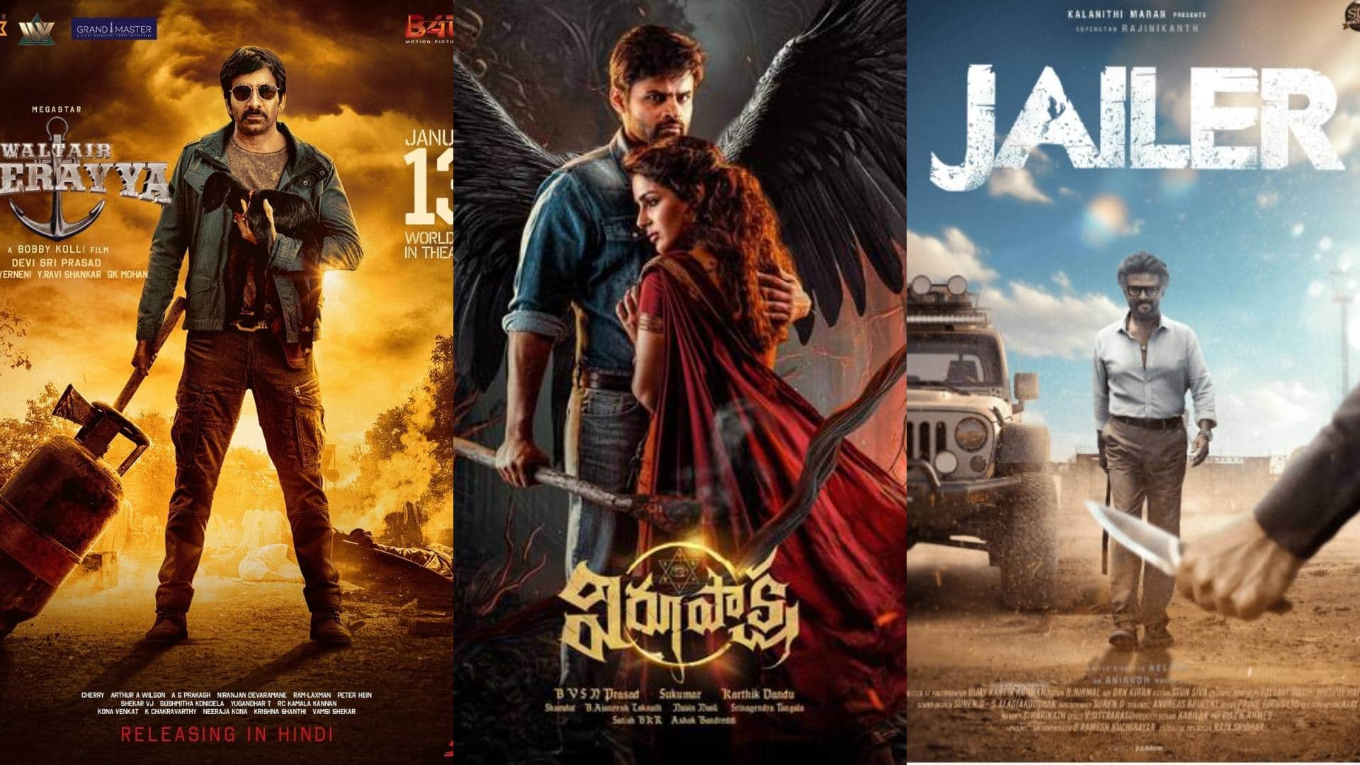 Grand success of Jawan Pathaan Gadar 2 make Hindi cinema as the biggest cinema in India Telugu tamil kannada