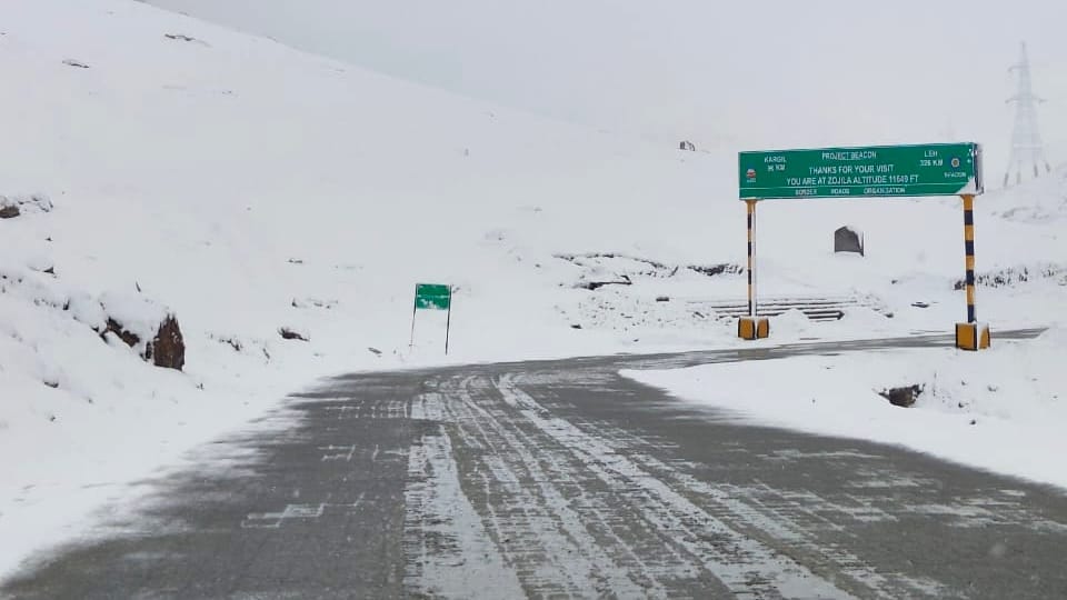 Ladakh: BRO should also take help of army engineers for continuous operation of Zojila Pass