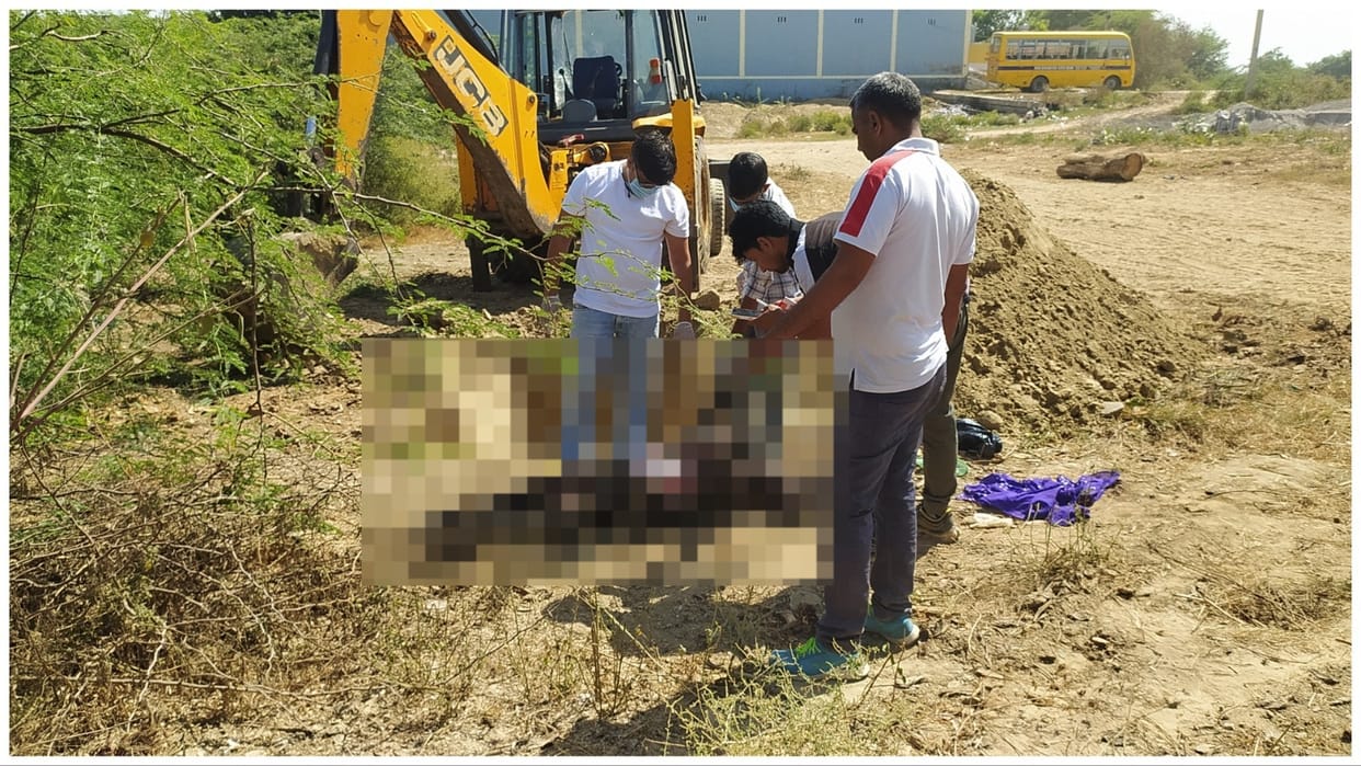 45 days old Calf of buffalo heart was taken out, ears also cut off in Maham of Rohtak