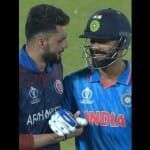 Video, Enmity, turned into, friendship, Virat Kohli, was seen, hugging, Naveen Ul Haq, IND vs AFG, O