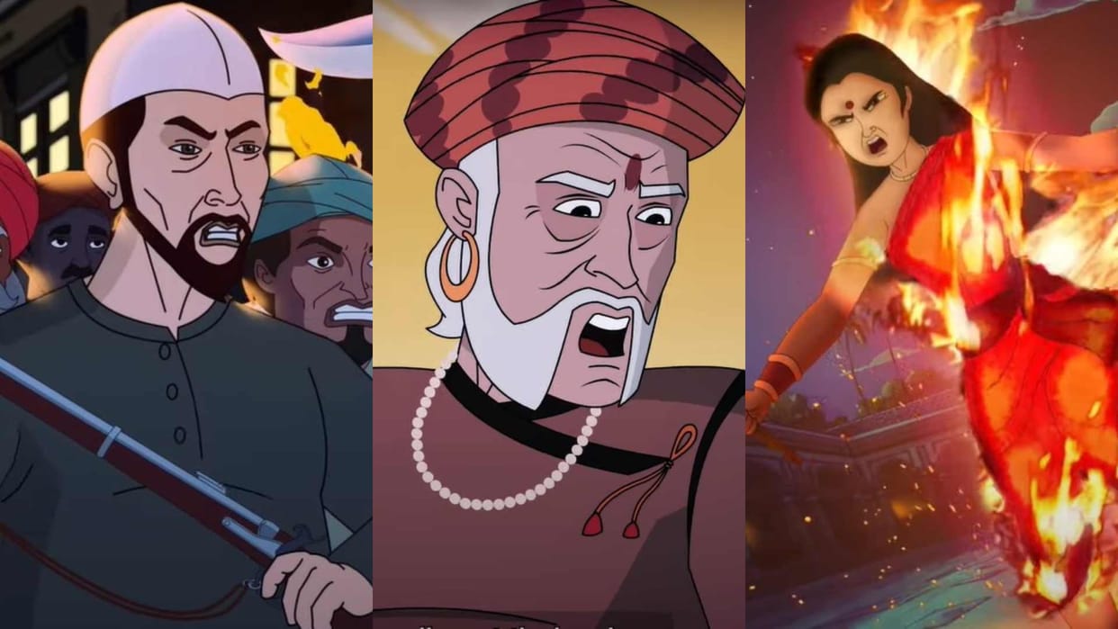 Anurag Singh Thakur Unveils Trailer of Bharat Hain Hum Animated Series on Unsung Freedom Fighters DD Netflix P