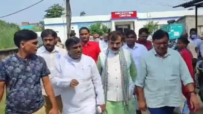 Bihar News Former minister Jeevesh Kumar inspected DMCH hospital