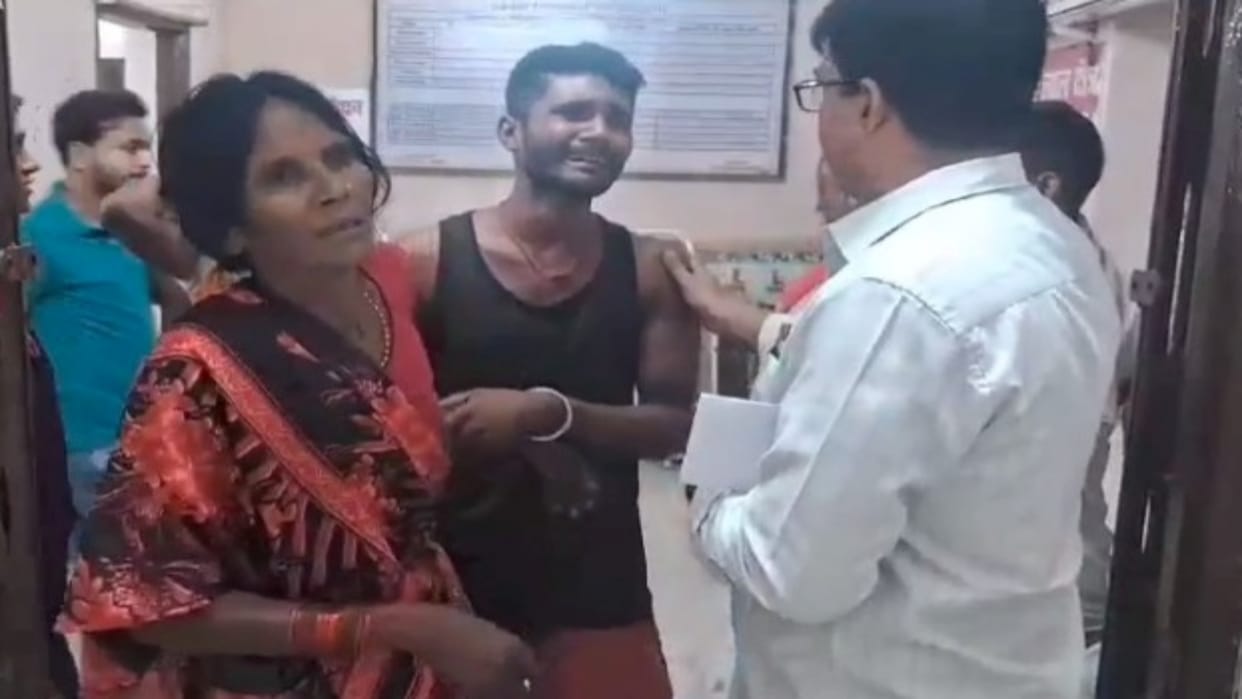 Bihar Three people out on morning walk in Gopalganj were crushed by an uncontrolled vehicle two died