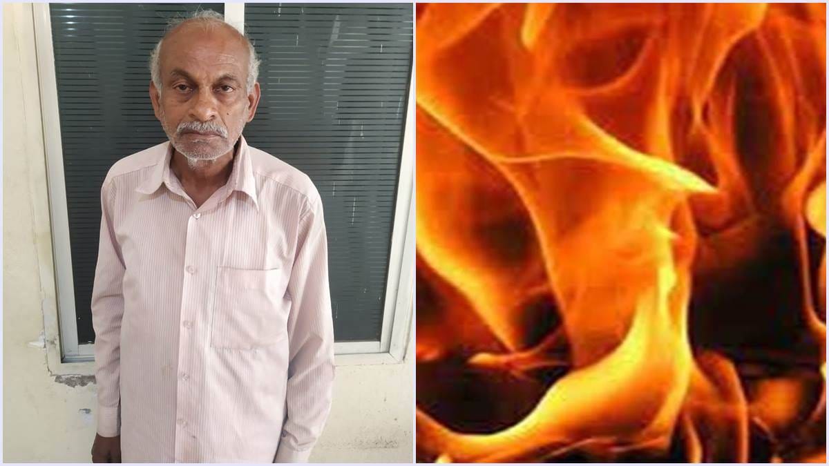 Old man sets fire to cafe after seeing girls smoking cigarettes