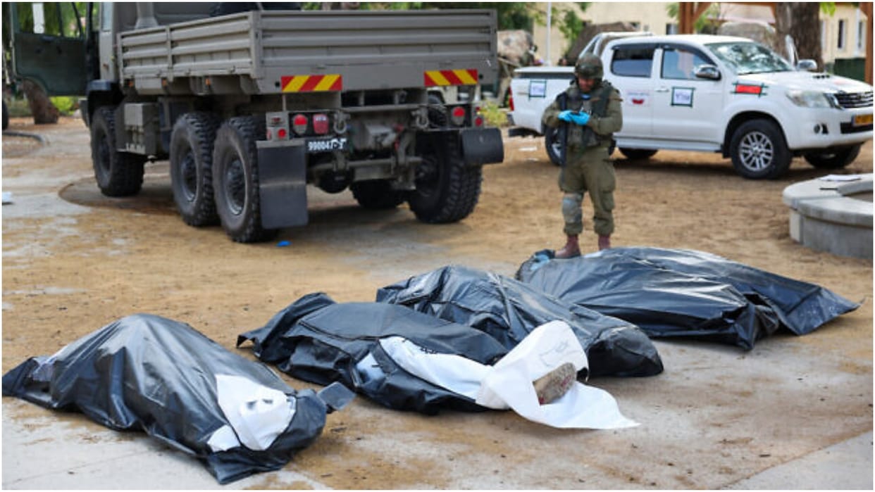 Horrific scenes Inside villages of Israel after hamas attack