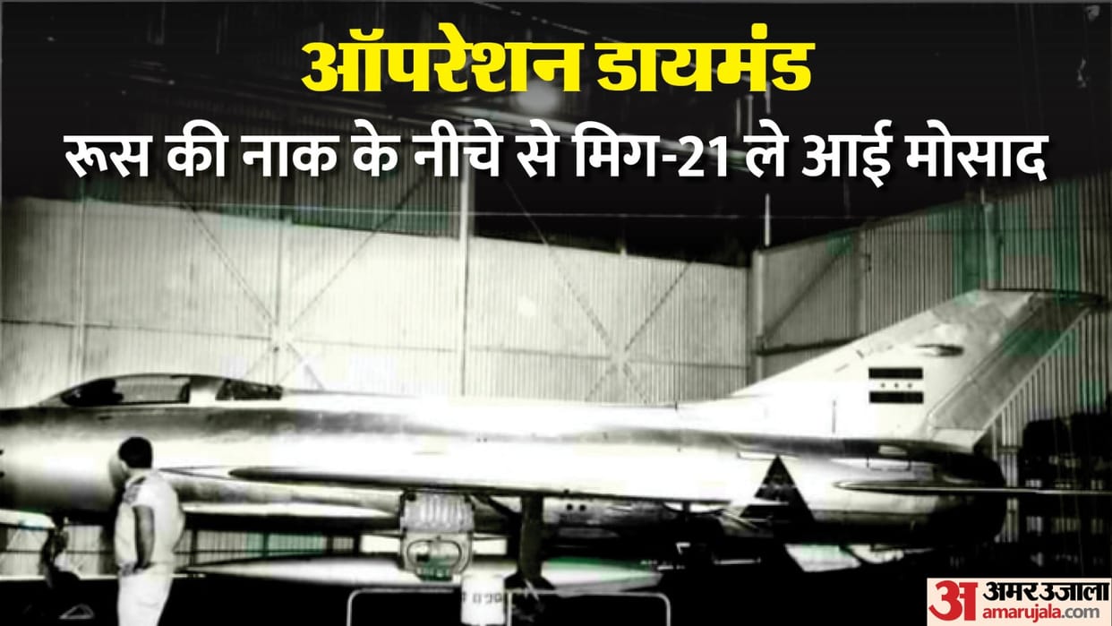 Mossad's Operation Diamond, Russia's MiG 21 was taken by Israel