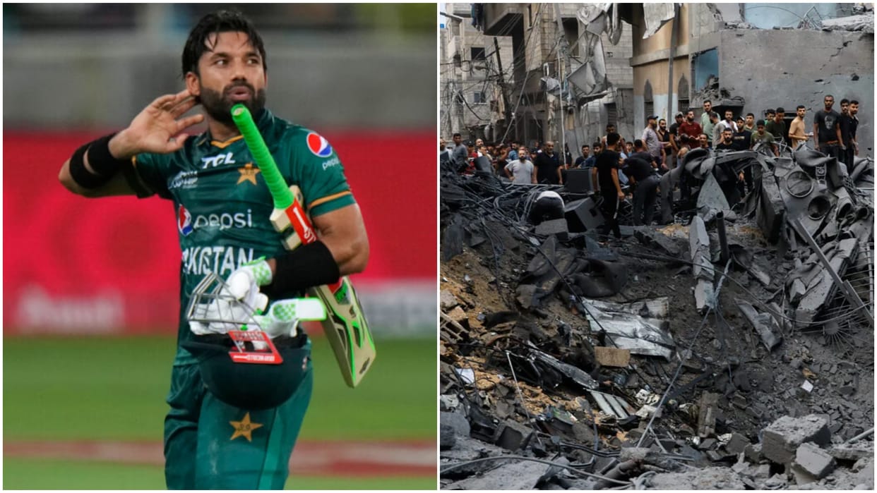WC 2023: Rizwan big statement amid Israel-Hamas war, said- Pakistan victory is dedicated to Gaza People