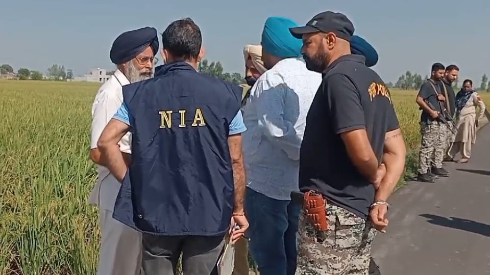 NIA team reached Moga, sealed land of terrorist Lakhbir Rode