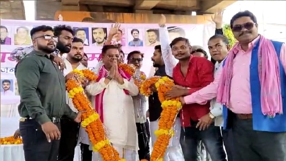 Janata Congress Chhattisgarh state president Amit Jogi visit Rajnandgaon