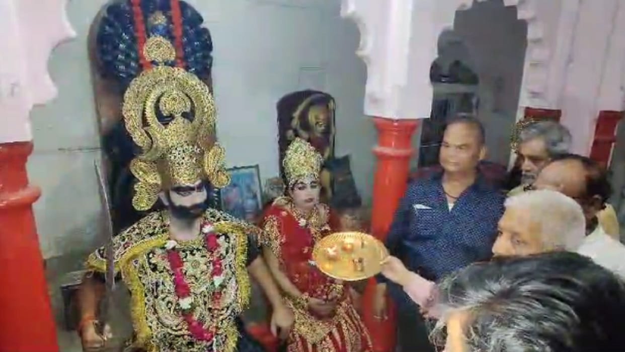 Ravana is not killed in Katra Prayagraj ramleela