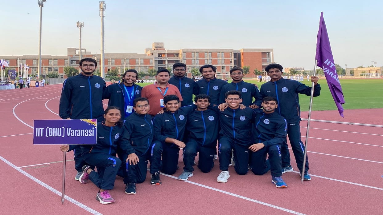 Sports Fest announcement IIT BHU team becomes champion; Captured nine gold, two silver and 11 bronze