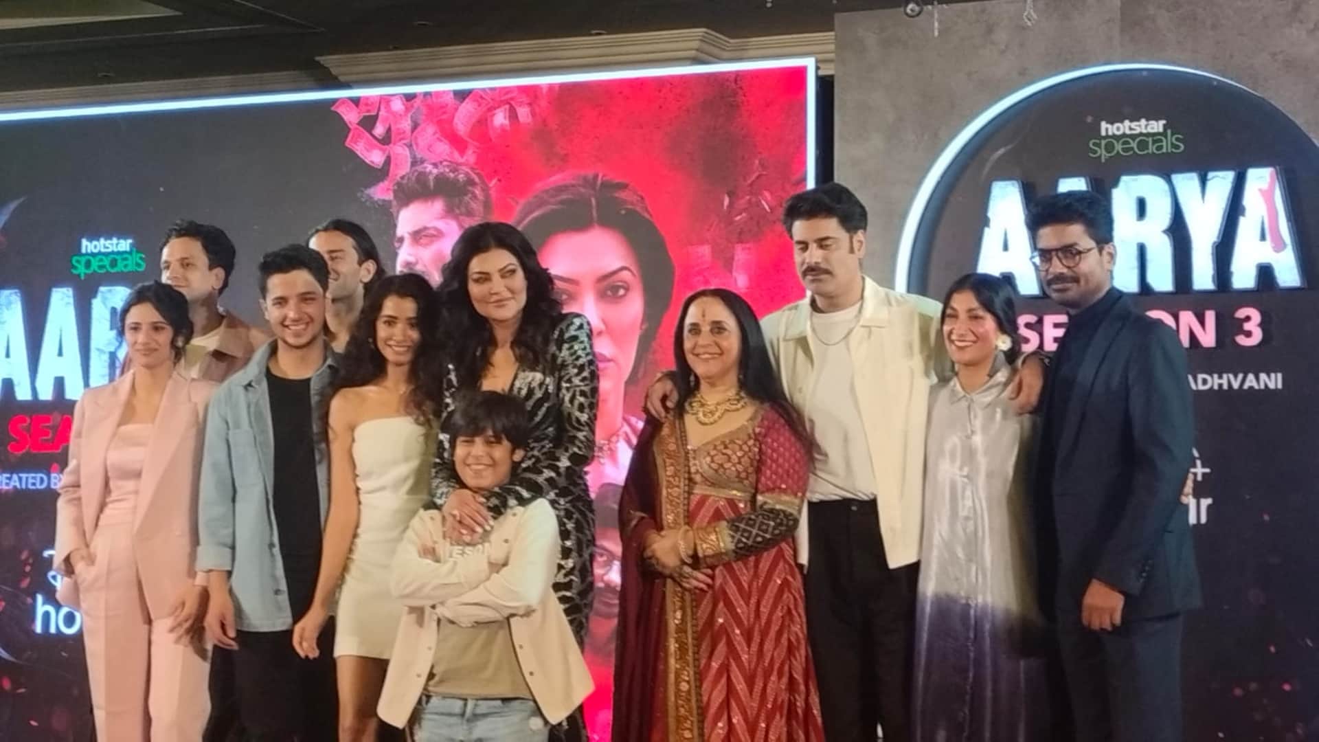 Aarya 3 Trailer Sushmita Sen opened about different things at disney plus hotstar web series trailer launch