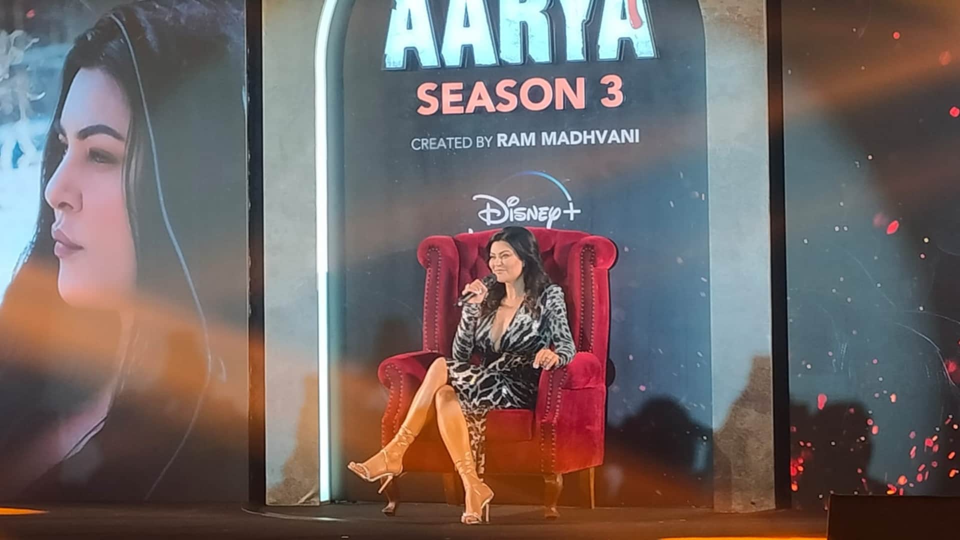 Aarya 3 Trailer Sushmita Sen opened about different things at disney plus hotstar web series trailer launch
