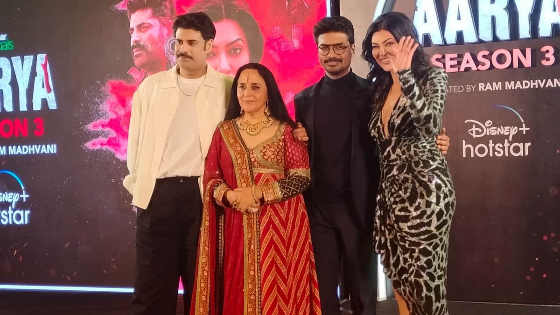 Aarya 3 Trailer Sushmita Sen opened about different things at disney plus hotstar web series trailer launch