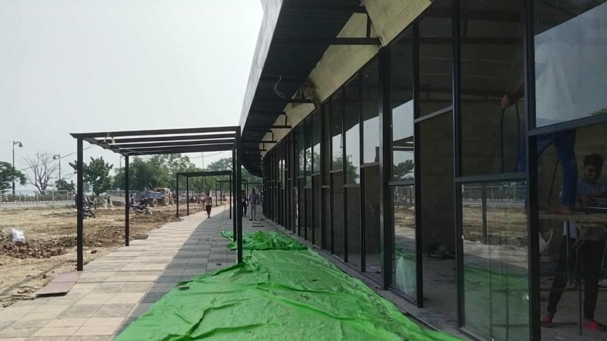 Food park and pond market will be completed soon