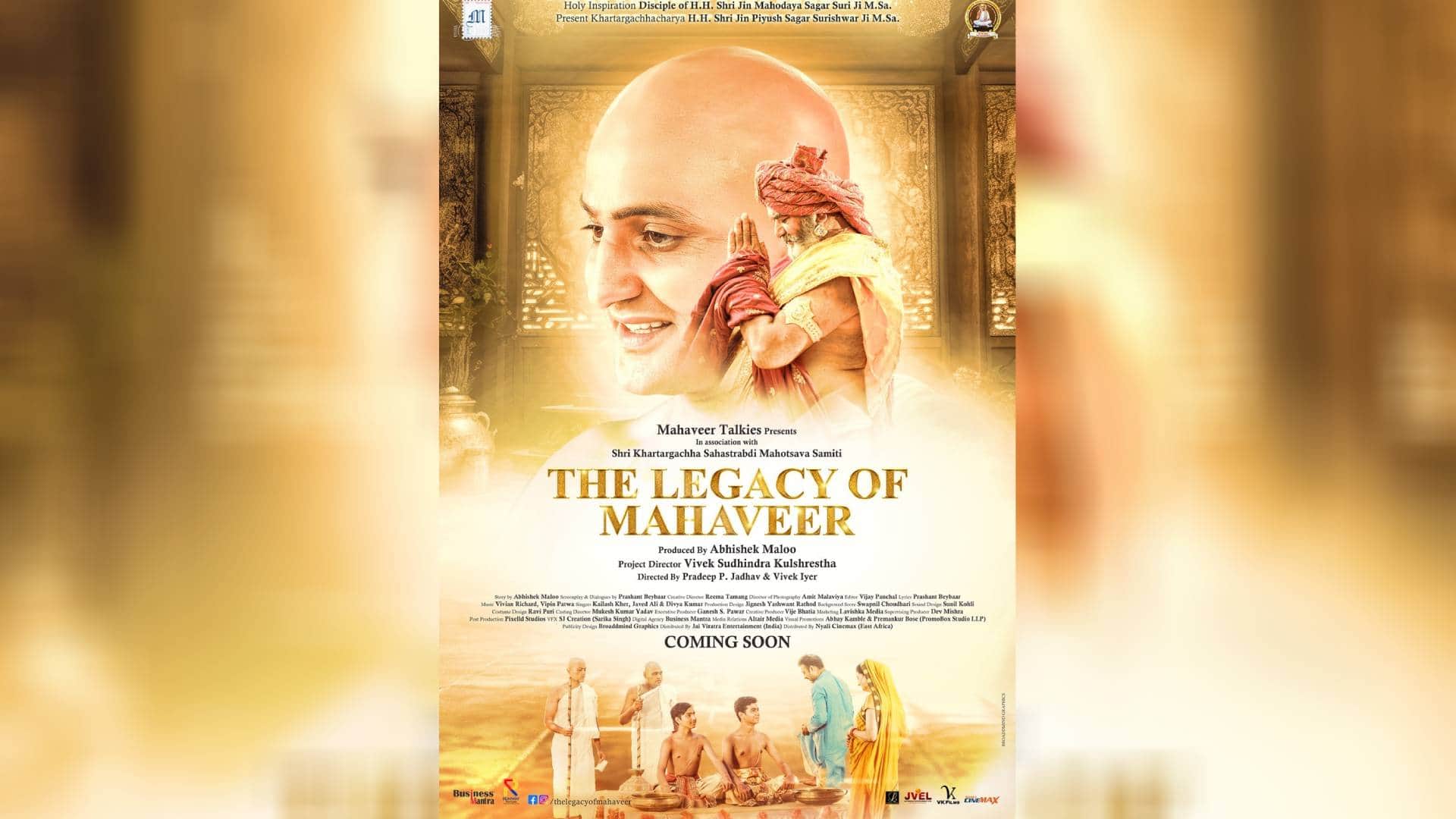The Legacy of Mahaveer trailer released Manish Bishla Anil Lalwani Surendra Pal film shows how Jainism started