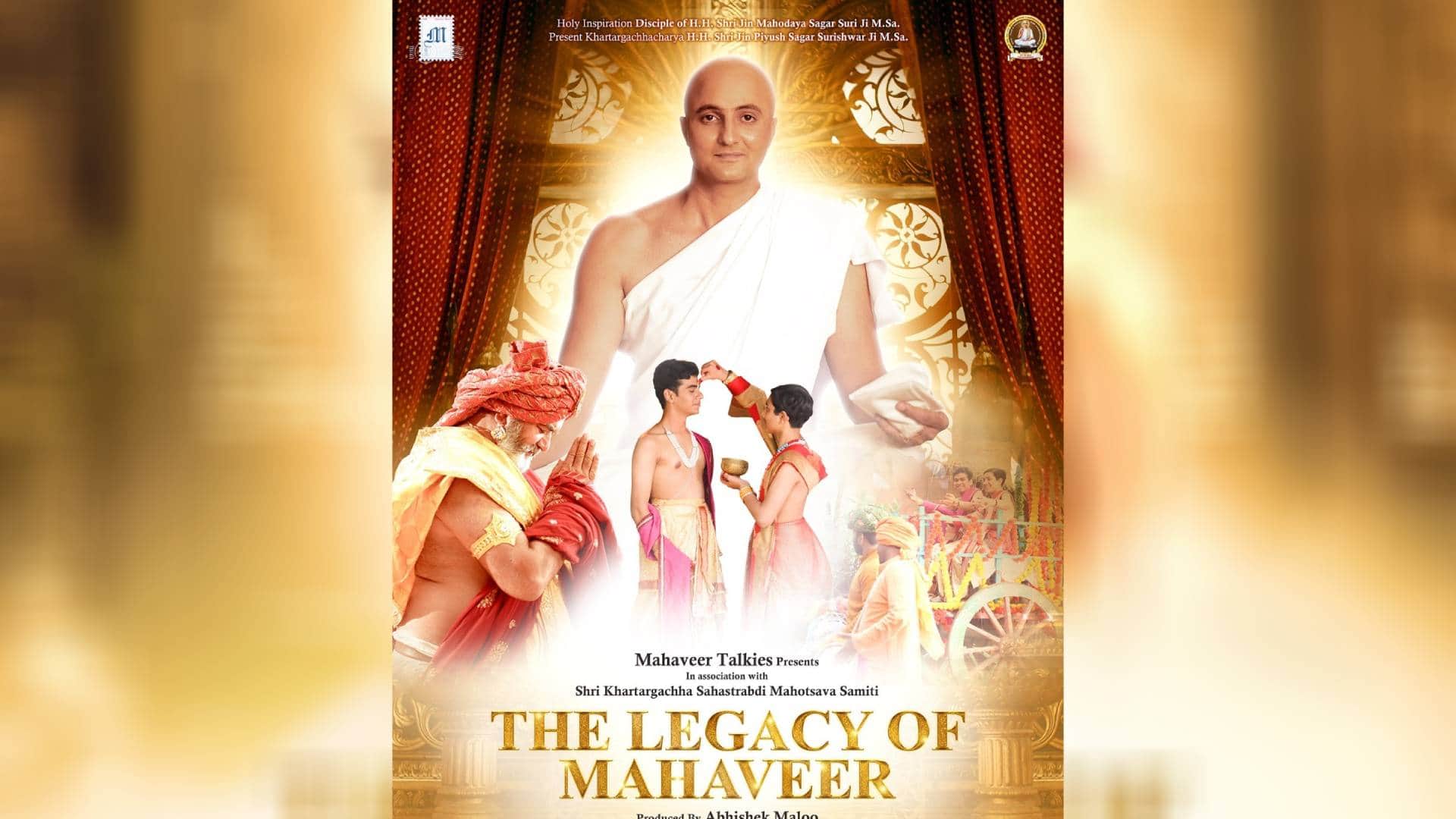 The Legacy of Mahaveer trailer released Manish Bishla Anil Lalwani Surendra Pal film shows how Jainism started