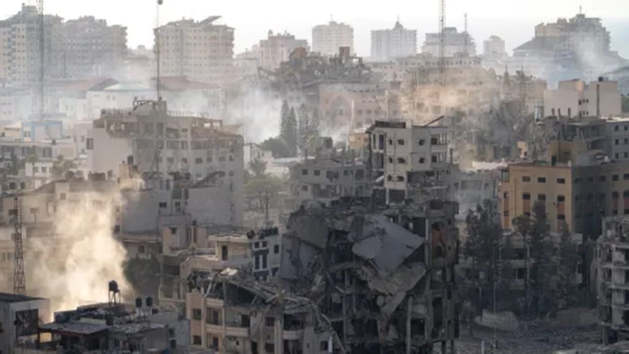 Israel Hamas War Day Six Live Updates Israeli Forces Airstrike Gaza Strip Benjamin Netanyahu Palestine news an