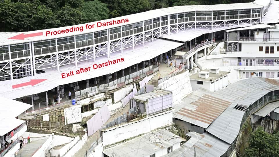 President Draupadi Murmu reached Mata Vaishno Devi temple katra skywalk flyover inaugurated