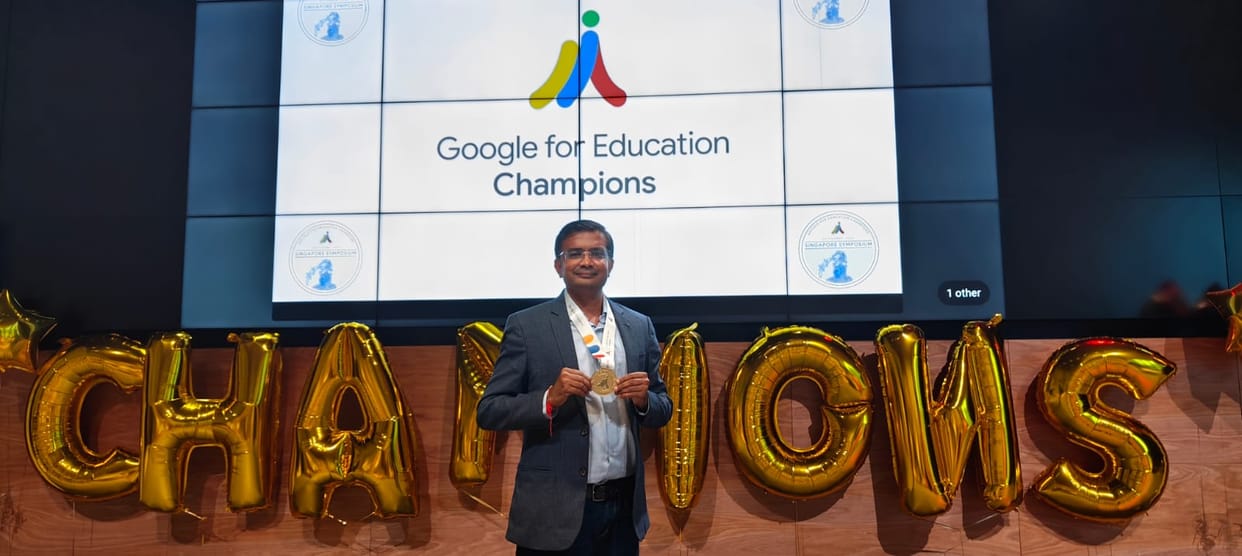 MP News: Ankush Bhandari of Mandsaur honored in Singapore for Google Champion Award, Startup